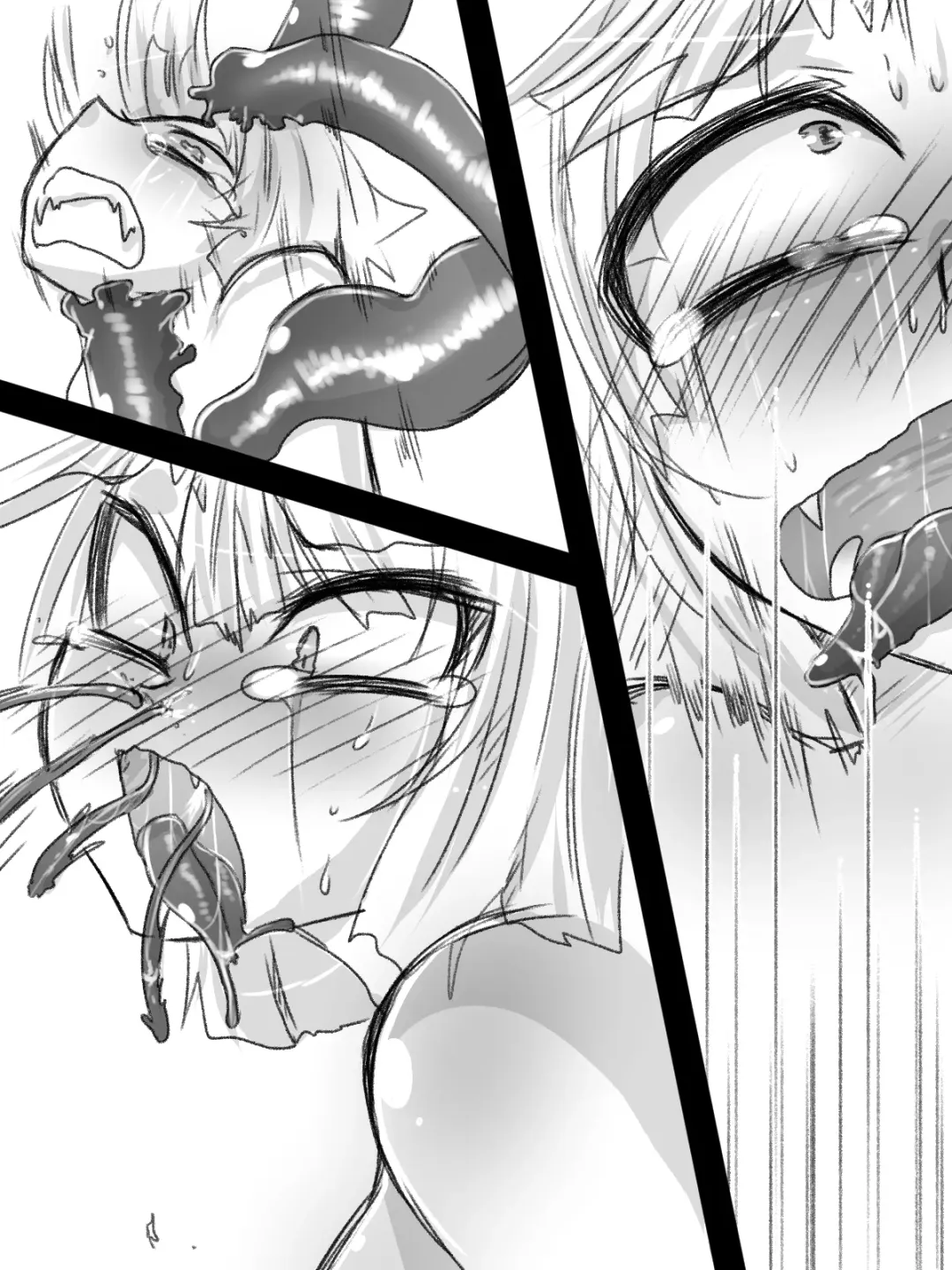 [Seppuku] Tamatsuki Futanari Elf-san ga Shokushu ni Osowarete Nyoudou o Semerarete Marunomi Sarete Nakadashi Sarete Haramasarete Shussan Shichau Hon Fhentai - Page 64