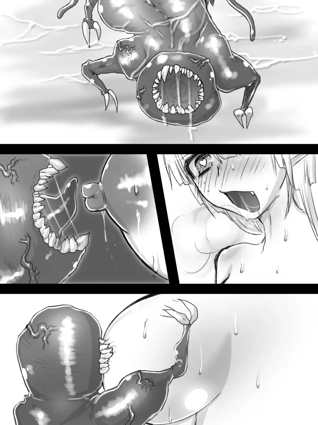 [Seppuku] Tamatsuki Futanari Elf-san ga Shokushu ni Osowarete Nyoudou o Semerarete Marunomi Sarete Nakadashi Sarete Haramasarete Shussan Shichau Hon Fhentai - Page 75