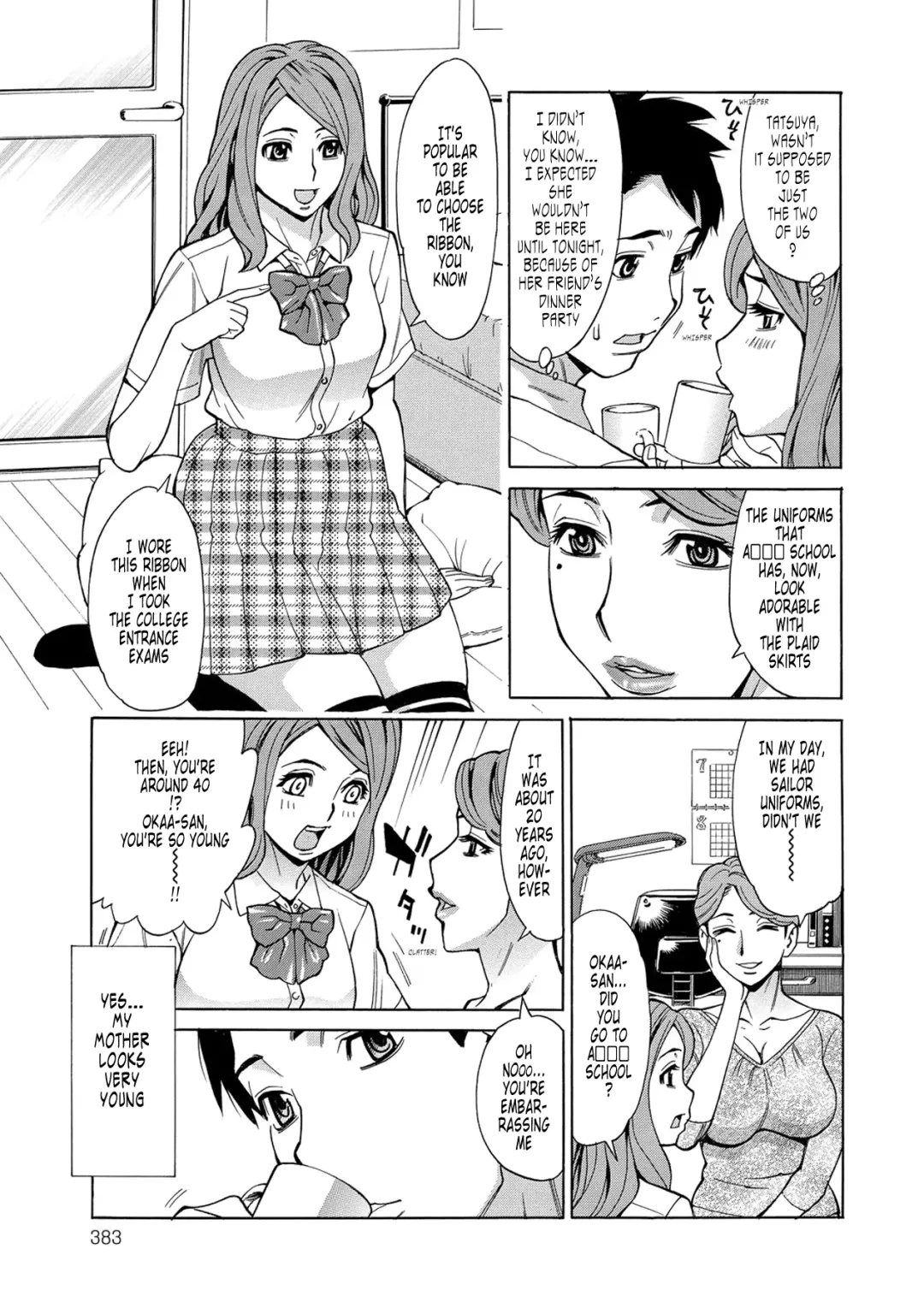 [Makibe Kataru] Okaa-san, Nanchatte Joshikousei | Mother, The Fake Schoolgirl Fhentai - Page 3