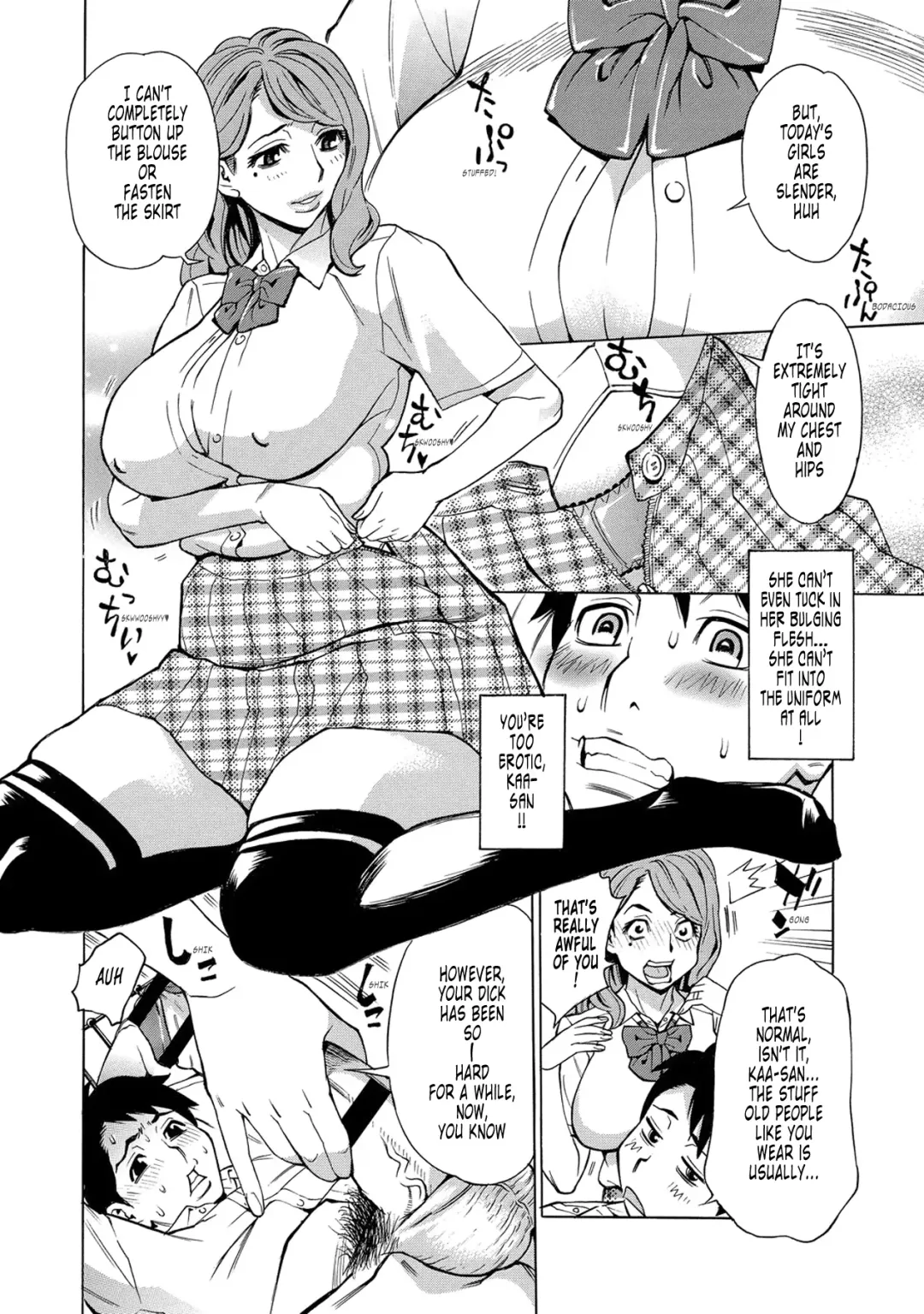 [Makibe Kataru] Okaa-san, Nanchatte Joshikousei | Mother, The Fake Schoolgirl Fhentai - Page 8