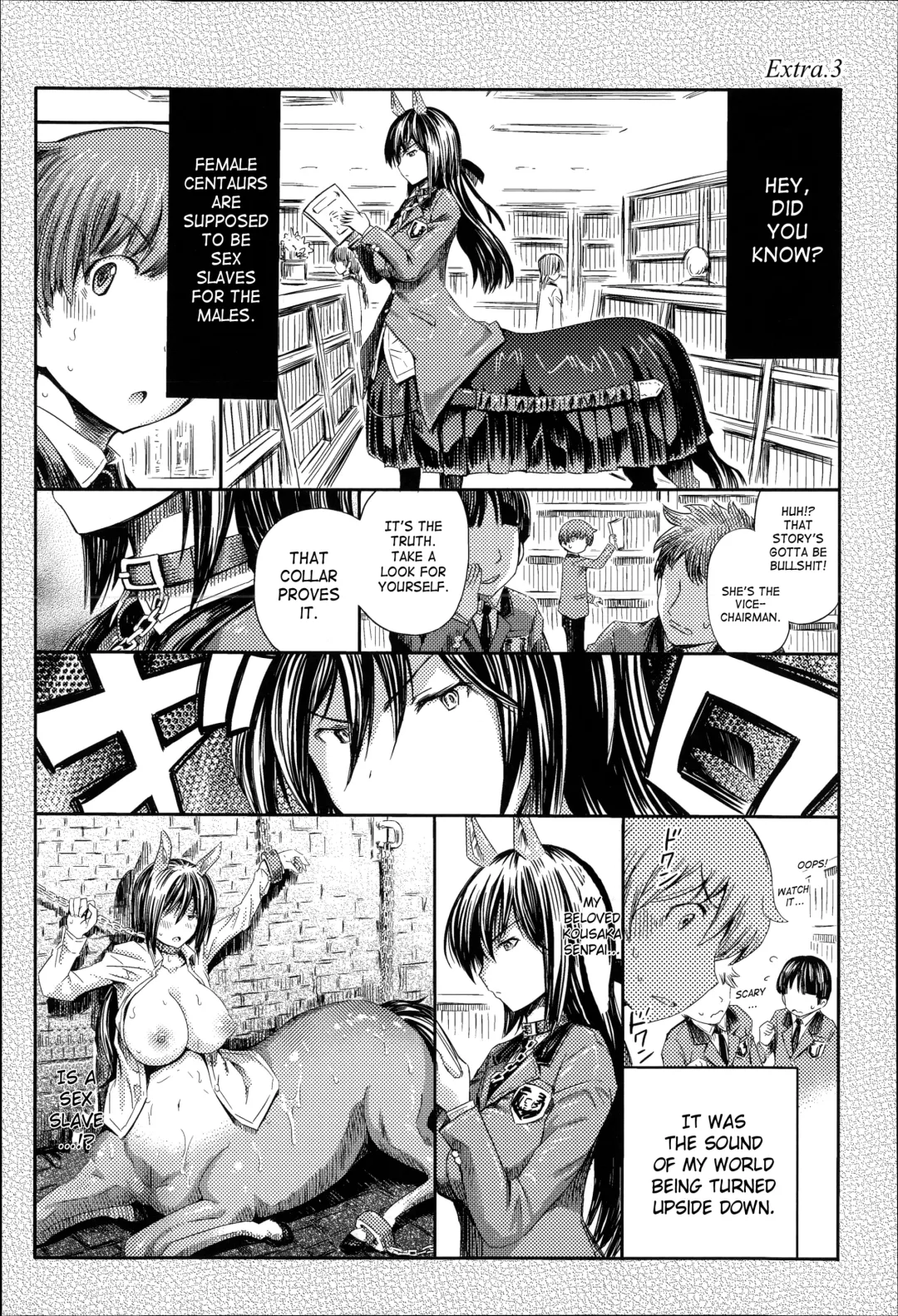 [Horitomo] Akogare no Senpai wa Kentauros | My Dear Centaur Senpai Fhentai - Page 21