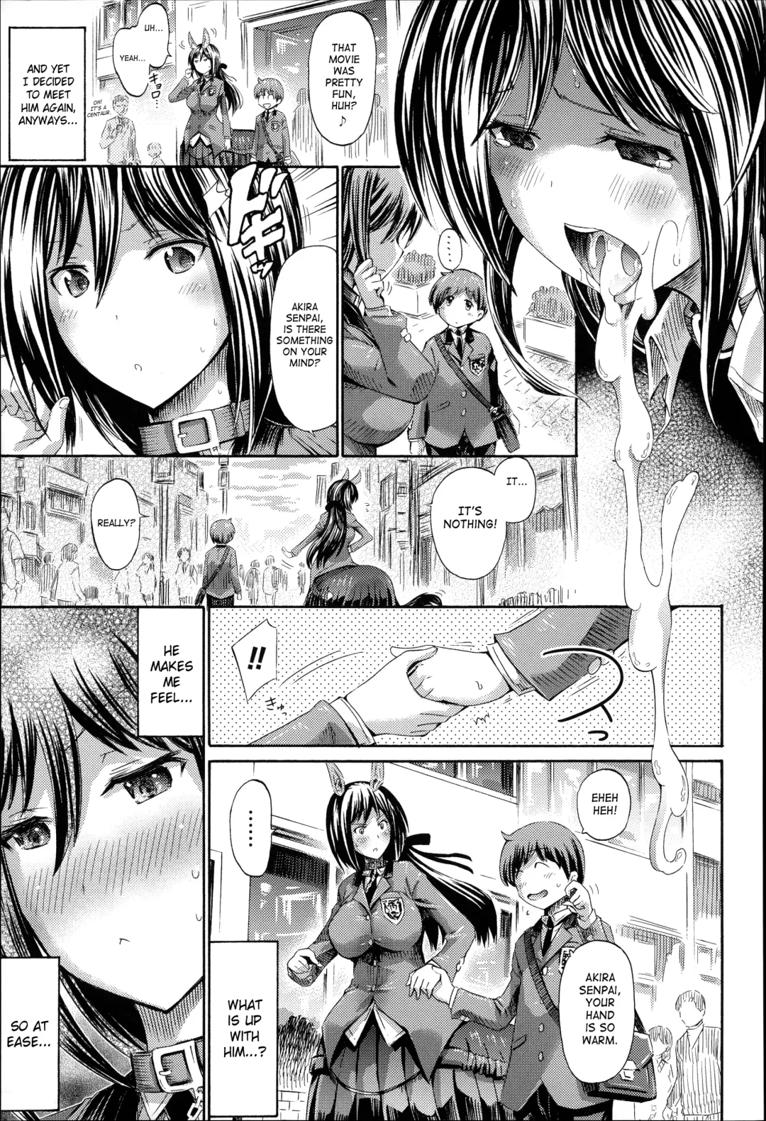 [Horitomo] Akogare no Senpai wa Kentauros | My Dear Centaur Senpai Fhentai - Page 5