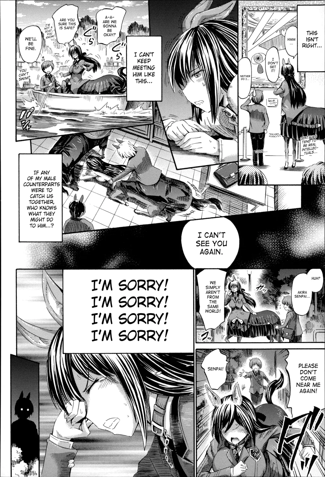 [Horitomo] Akogare no Senpai wa Kentauros | My Dear Centaur Senpai Fhentai - Page 6