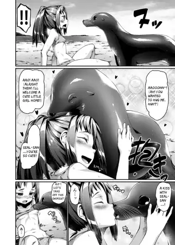 [Nenemaru] Ashika no Harem ni Mazarikonda Shoujo no Tenmatsu | A Young Girl's Account of Mingling in a Sea Lion's Harem (decensored) Fhentai - Page 2