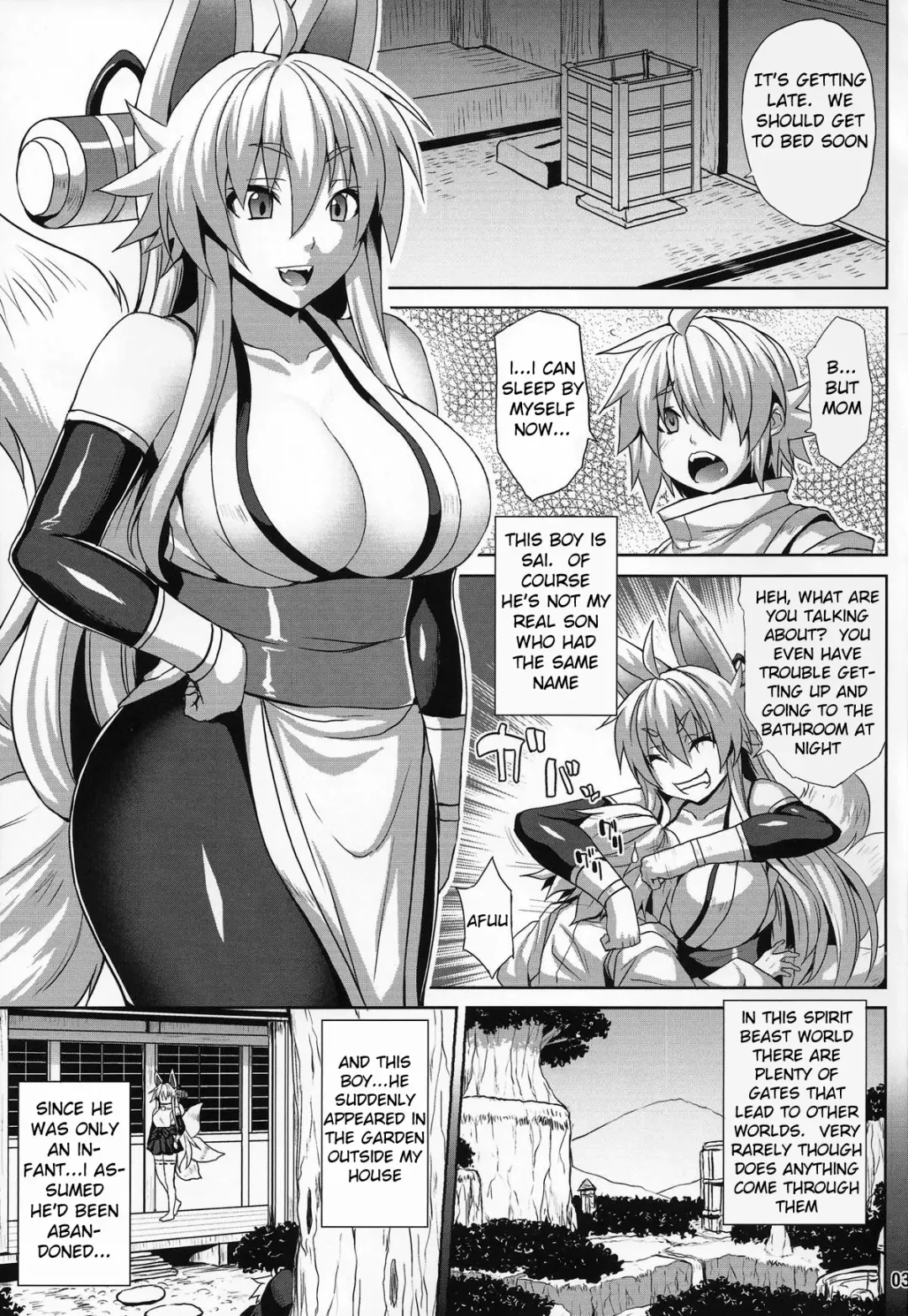 [Somejima] Konjuu Inkyo Kurashi | Living with a Lewd Spirit Beast Fhentai - Page 2