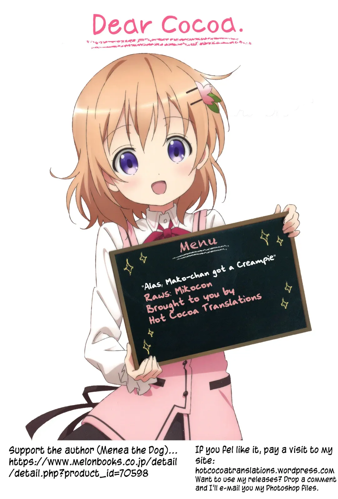 [Menea The Dog] Aware Mako-chan wa Naka ni Dasarechaimashita | Alas, Mako-chan got a Creampie Fhentai - Page 25