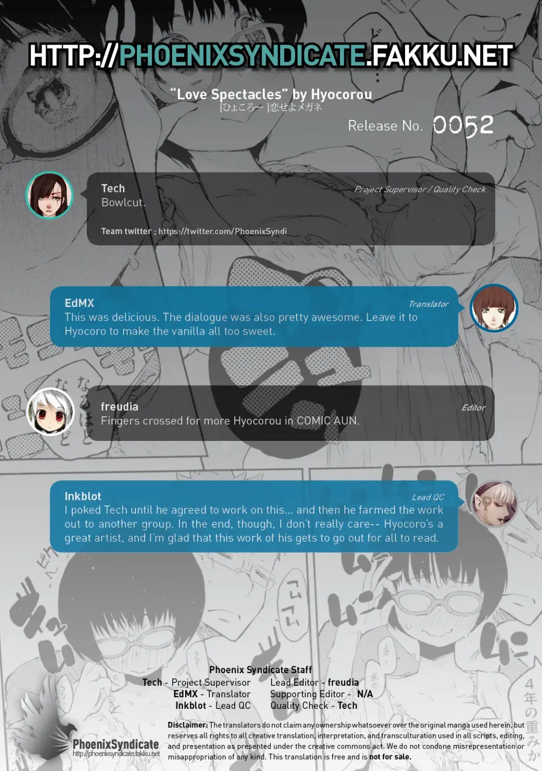 [Hyocorou] Koiseyo Megane | Love Spectacles Fhentai - Page 31