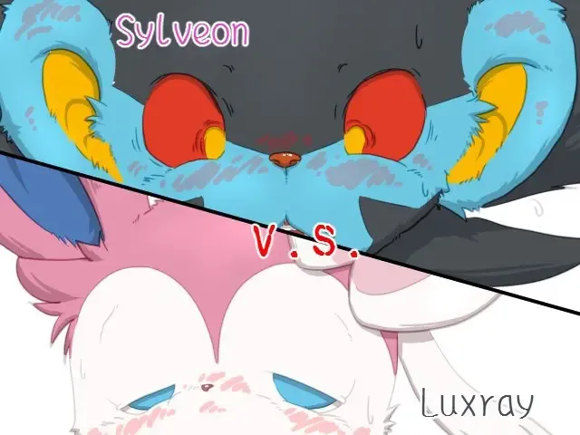 [Ryouta Sumeragi] Sylveon vs Luxray Fhentai - Page 1