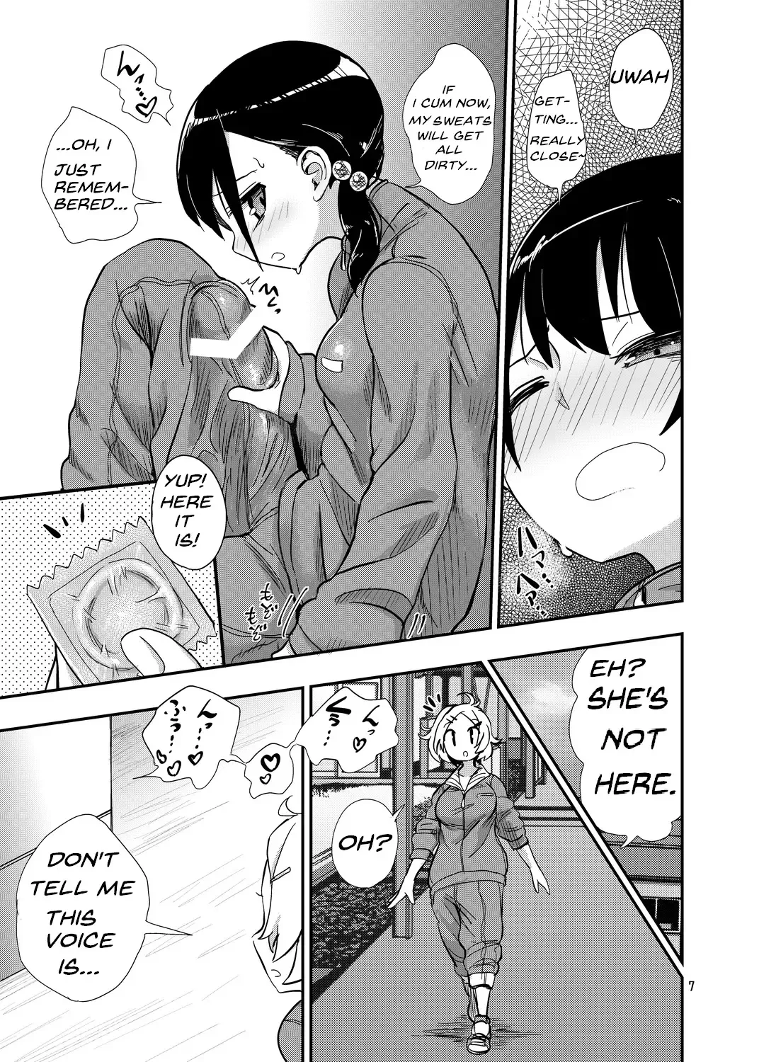 [Magifuro Konnyaku] Futanari JC no Nichijou | Futanari Daily Life Fhentai - Page 7