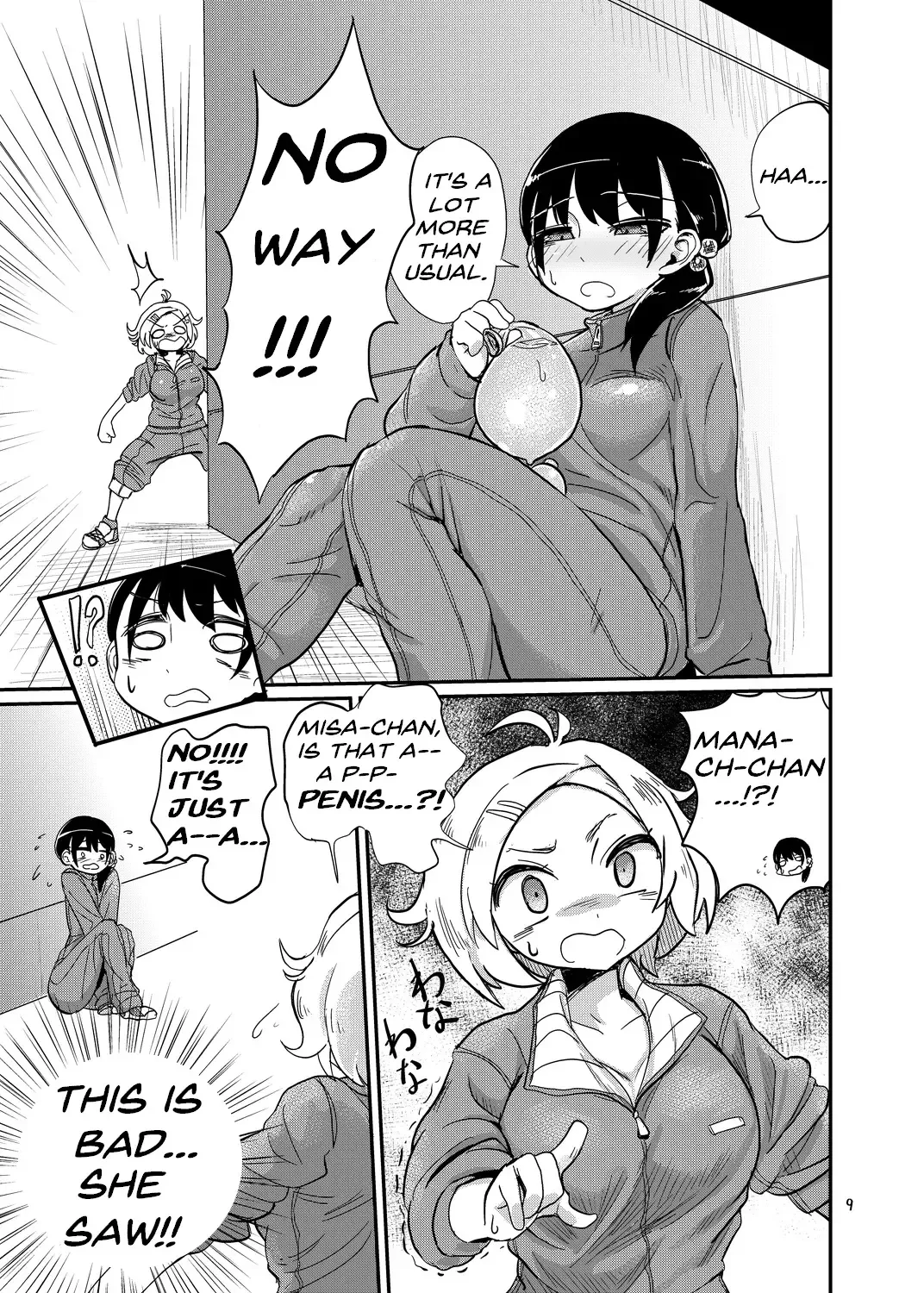 [Magifuro Konnyaku] Futanari JC no Nichijou | Futanari Daily Life Fhentai - Page 9