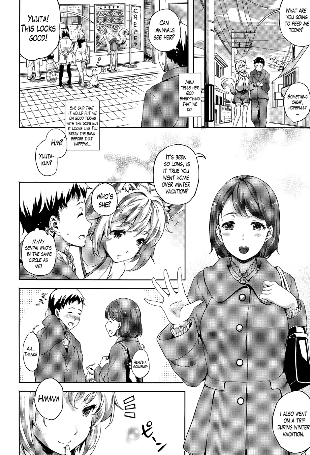 [Nanase Mizuho] Shinshi to Ore | The Familiar and I Fhentai - Page 2