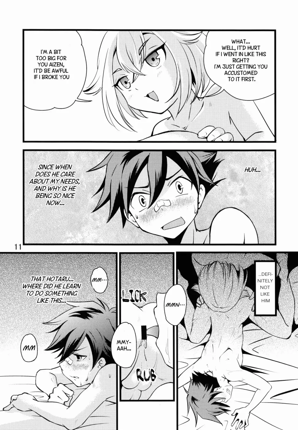 [Miyamoto Ikusa] Aikata no Are ga Ooki Sugiru Ken | My Partner is too Big for Me Fhentai - Page 9