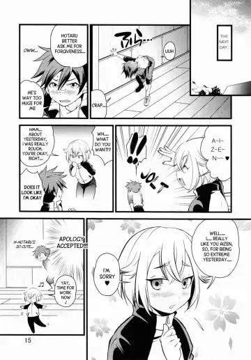 [Miyamoto Ikusa] Aikata no Are ga Ooki Sugiru Ken | My Partner is too Big for Me Fhentai - Page 13