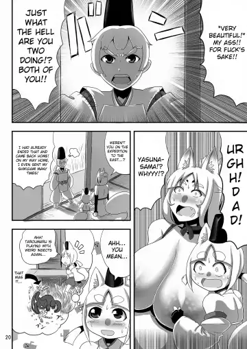 [Naniwadou Matatabi] Kitsune no Haha. | Fox Mother. Fhentai - Page 19