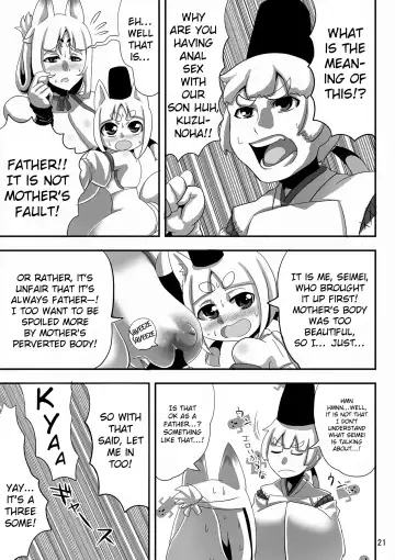 [Naniwadou Matatabi] Kitsune no Haha. | Fox Mother. Fhentai - Page 20