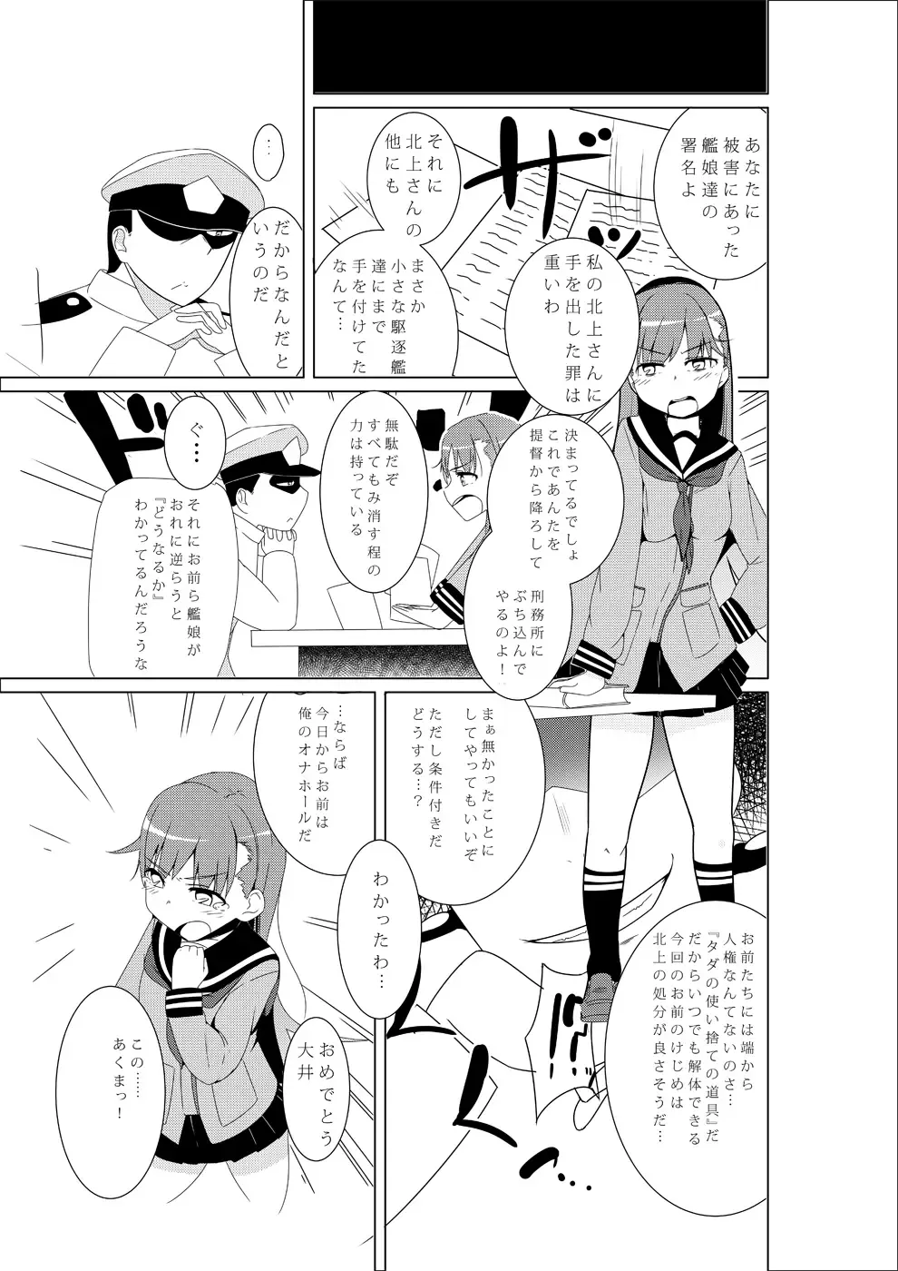 [Prhs] Ooi ga "Teitoku Senyou Onaho" Atsukaisareru Bon Fhentai - Page 3