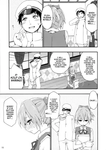 [Mikage] Shiranui wa Teitoku no... | Shiranui is Admiral's... Fhentai - Page 10