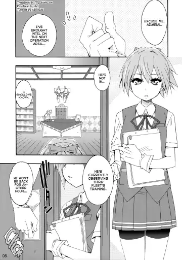 [Mikage] Shiranui wa Teitoku no... | Shiranui is Admiral's... Fhentai - Page 4