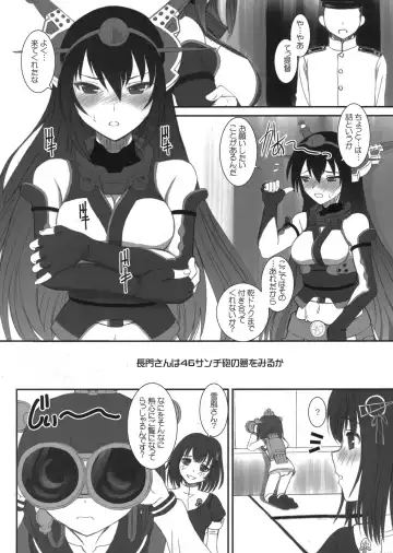[Alpine] Nagato-san wa 46cm Hou no Yume o Miruka Kai Ni Fhentai - Page 3