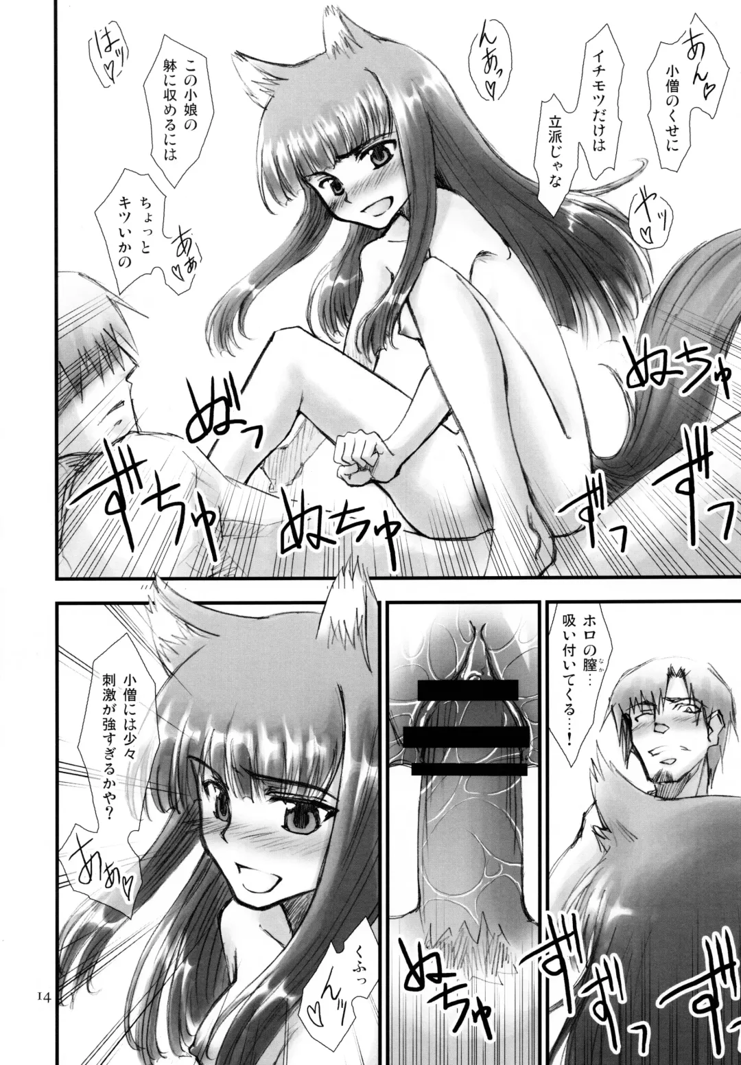 [Tooyama Hirohito] Ookami no Amai Mitsu Fhentai - Page 14