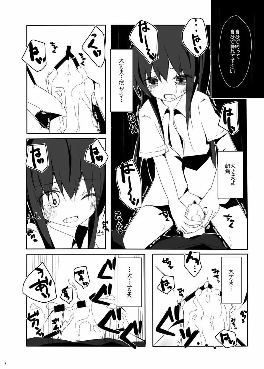 [Nishihata Kei] Asashio-kun wa Isshoukenmei Fhentai - Page 8