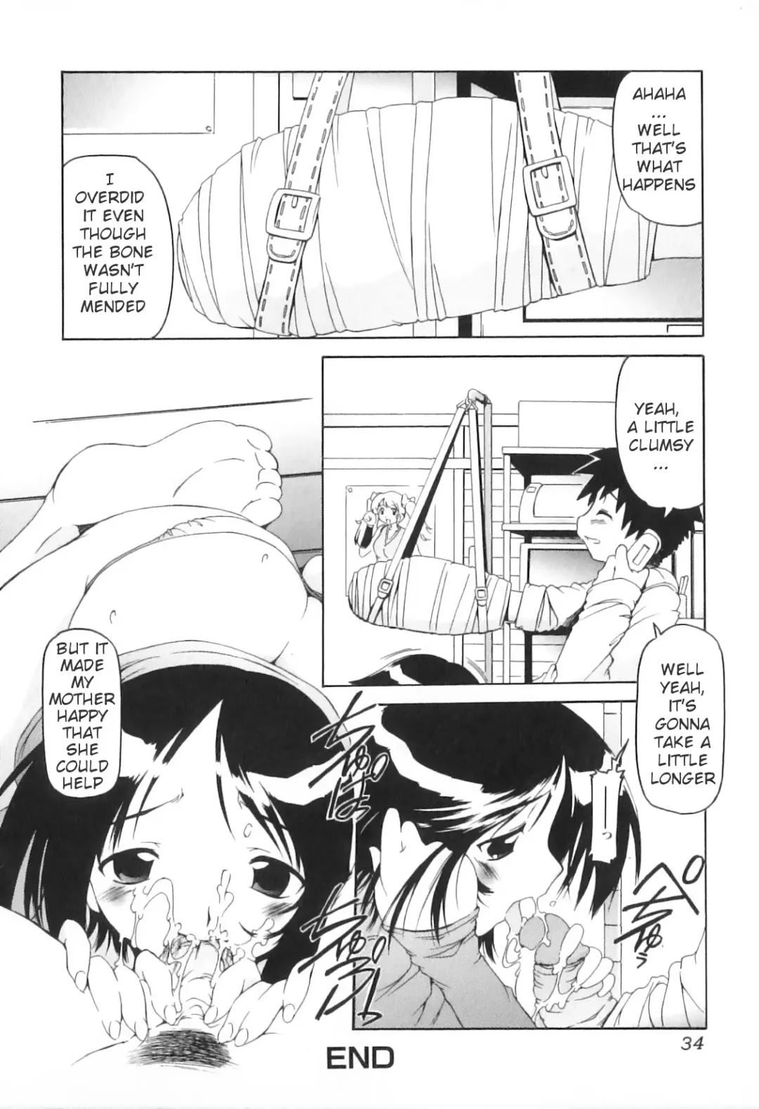 Yokujou Boshi - Desire Mother and Child (decensored) Fhentai - Page 34