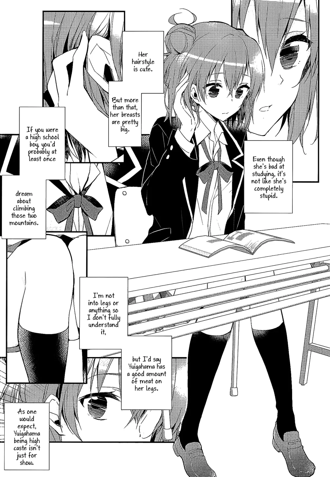 [Peke] Chotto, Yuigahama-san chika sugimasu yo. | Wait a minute, you're getting too close, Yuigahama-san. Fhentai - Page 5