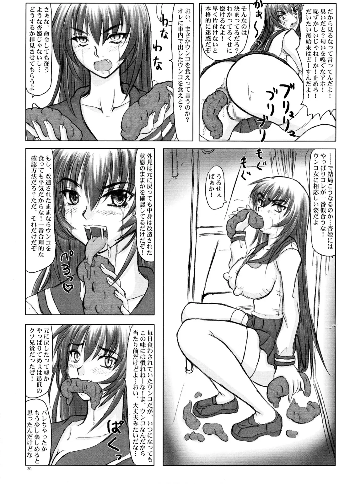 [Nozarashi Satoru] Kyouhime-sama Chijoku Kutsujoku Gojuuyon Renpatsu! Fhentai - Page 30