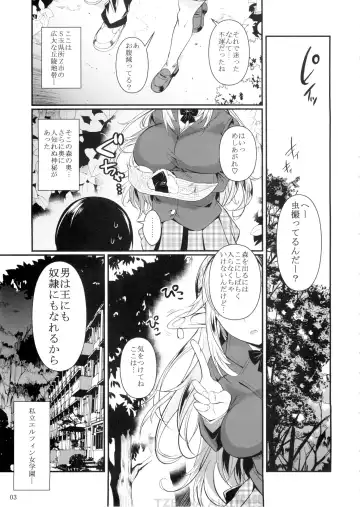 [Fuetakishi] High Elf × High School Fhentai - Page 4