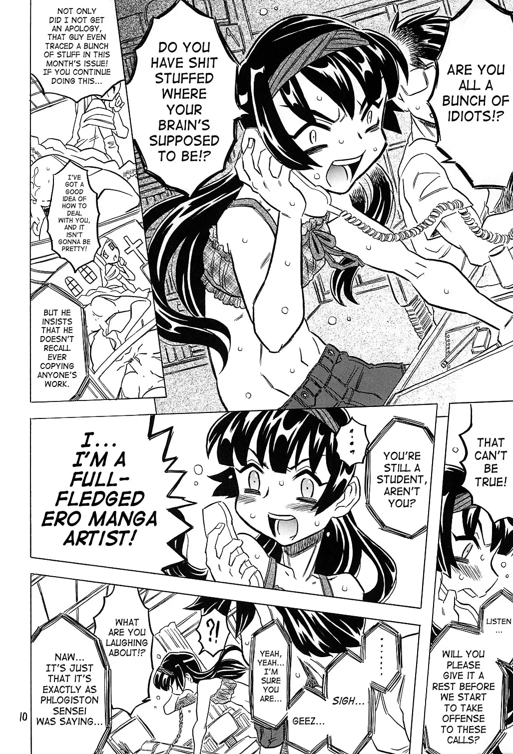 [Gorgeous Takarada] Aku made Pakuru to Yuu no nara Onna Ero Mangaka ni wa Onna Ero Mangaka no Kata no Tsukekata ga Arimasu | Female Ero Manga Artist Scorned Fhentai - Page 9