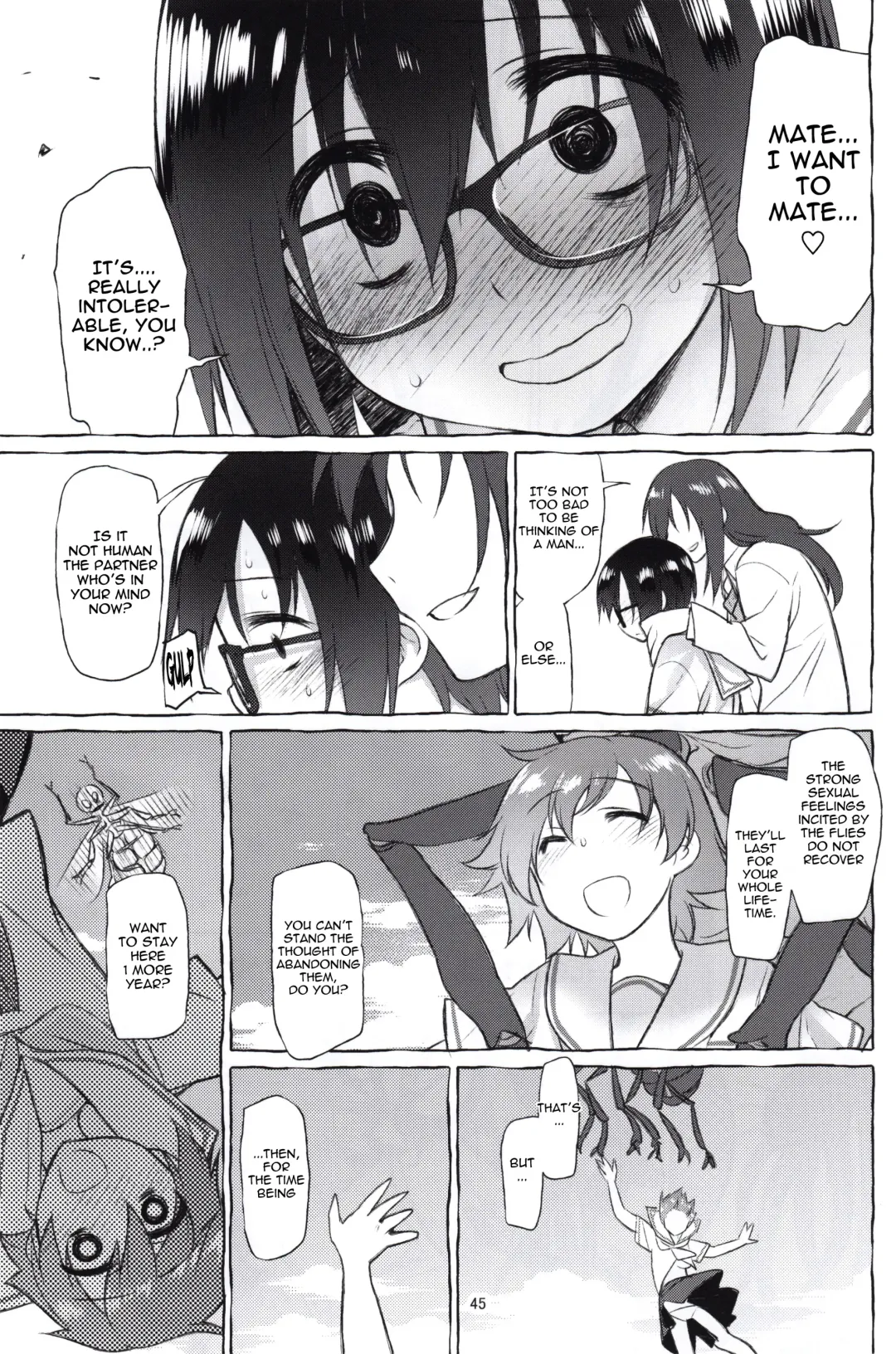 [Midori No Rupe] Uchuujin no Natsu | Summer of Alien Fhentai - Page 43