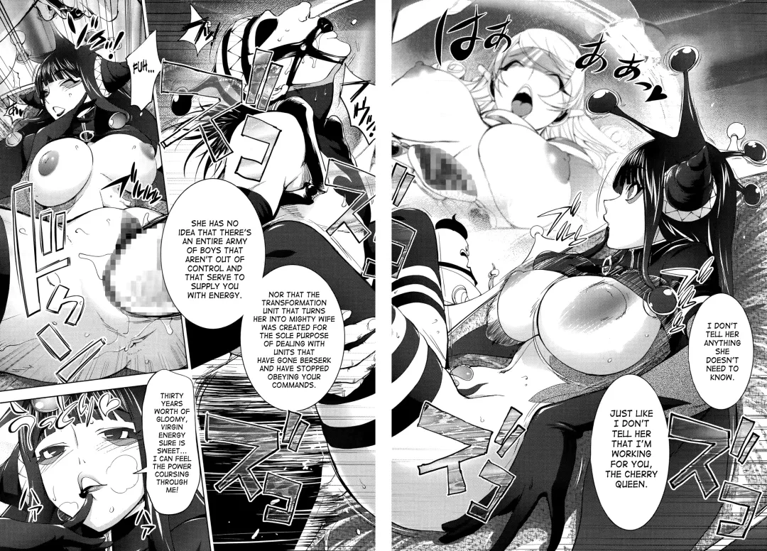 [Kon-kit] Aisai Senshi Mighty Wife 6th | Beloved Housewife Warrior Mighty Wife 6th Fhentai - Page 12