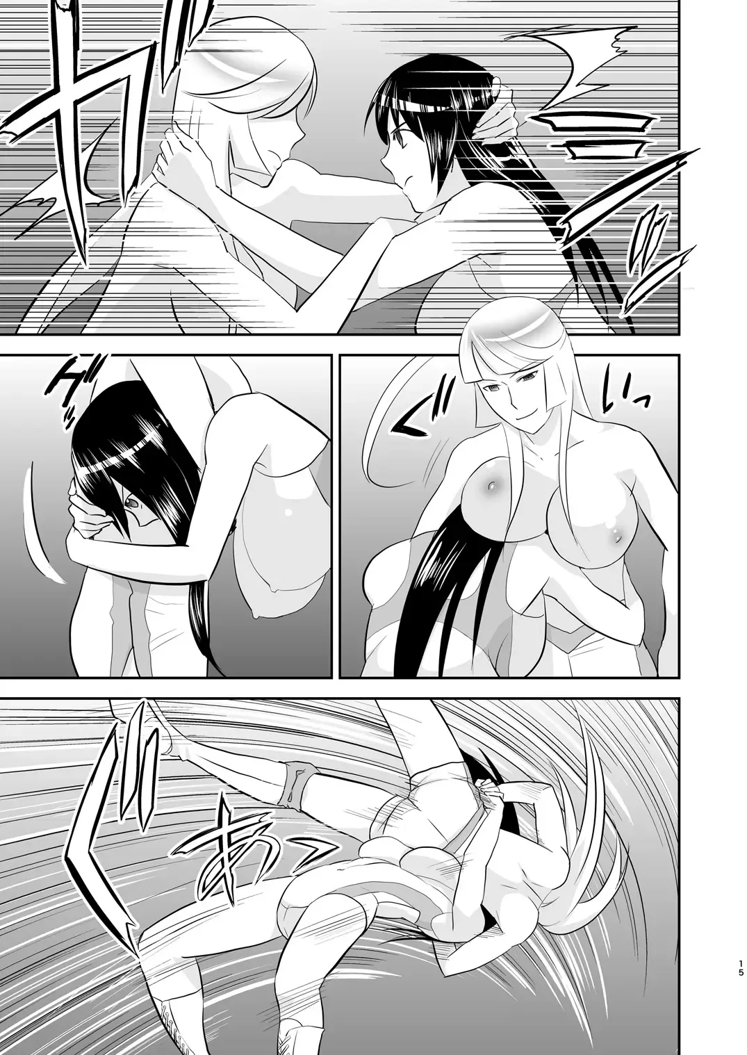 [Yamato Techno] Yoru no Choukyou Cat Fight 2 Fhentai - Page 14