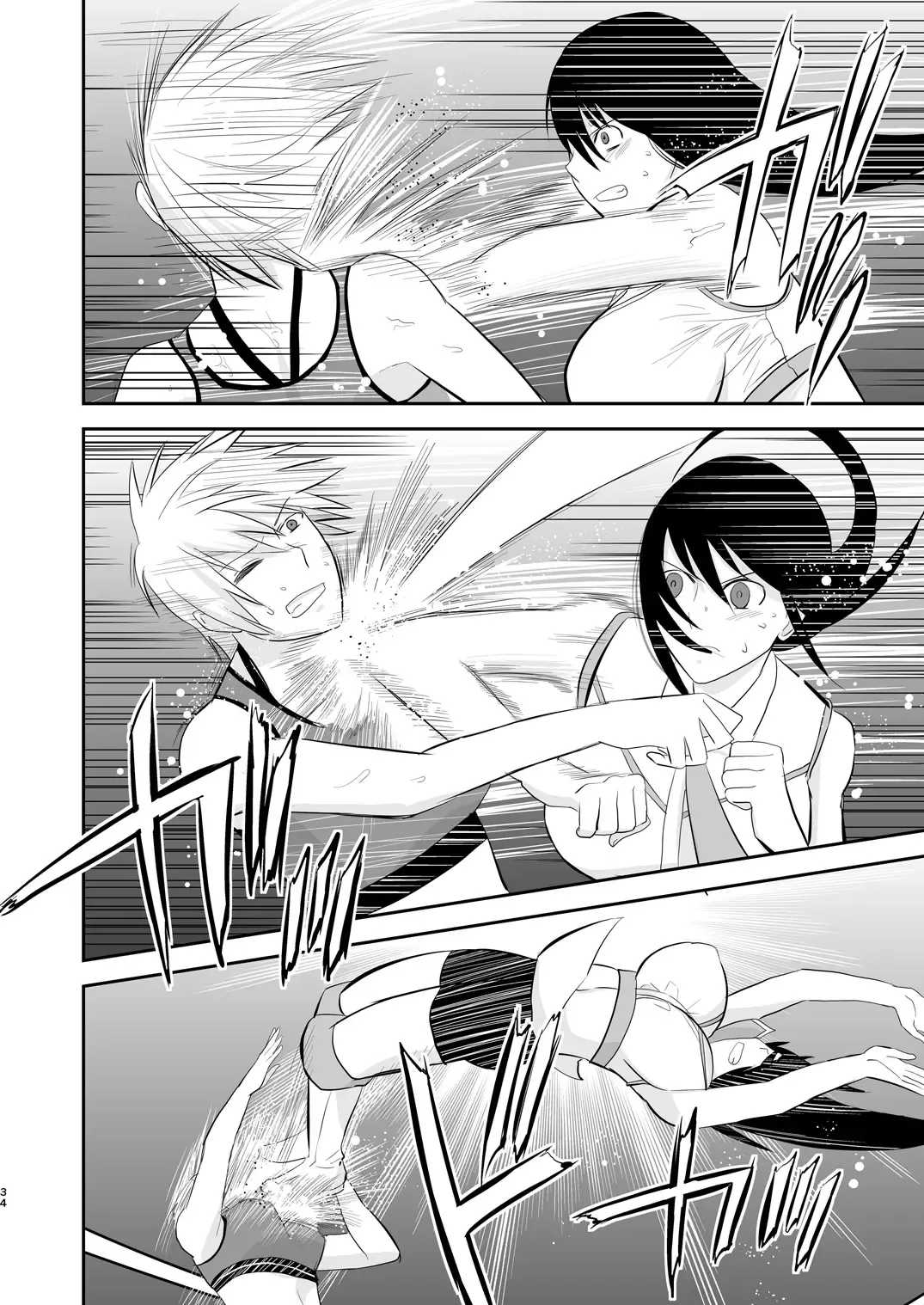 [Yamato Techno] Yoru no Choukyou Cat Fight 2 Fhentai - Page 33