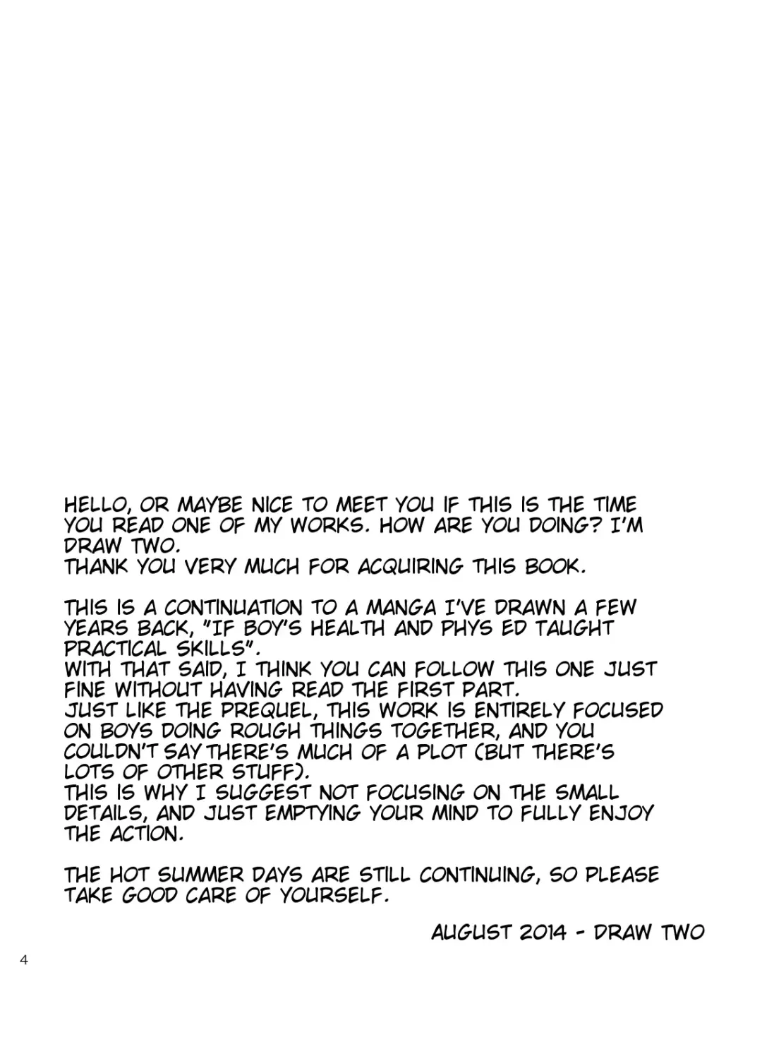 [Draw2] Moshimo Danshikou no Hoken Taiiku ga Jitsugi Ari Dattara 2 | If Boy's Health and PhysEd Taught Practical Skills 2 Fhentai - Page 3