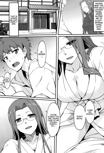 [Yanagi] Rider-san to Onsen Yado. Sonogo | Hot Spring Inn With Rider-san. After Story Fhentai - Page 3