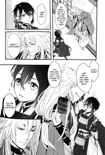 [Asato] Ookina Kitsune to Chiisana Mikazuki | The Big Fox and Little Mikazuki Fhentai - Page 9