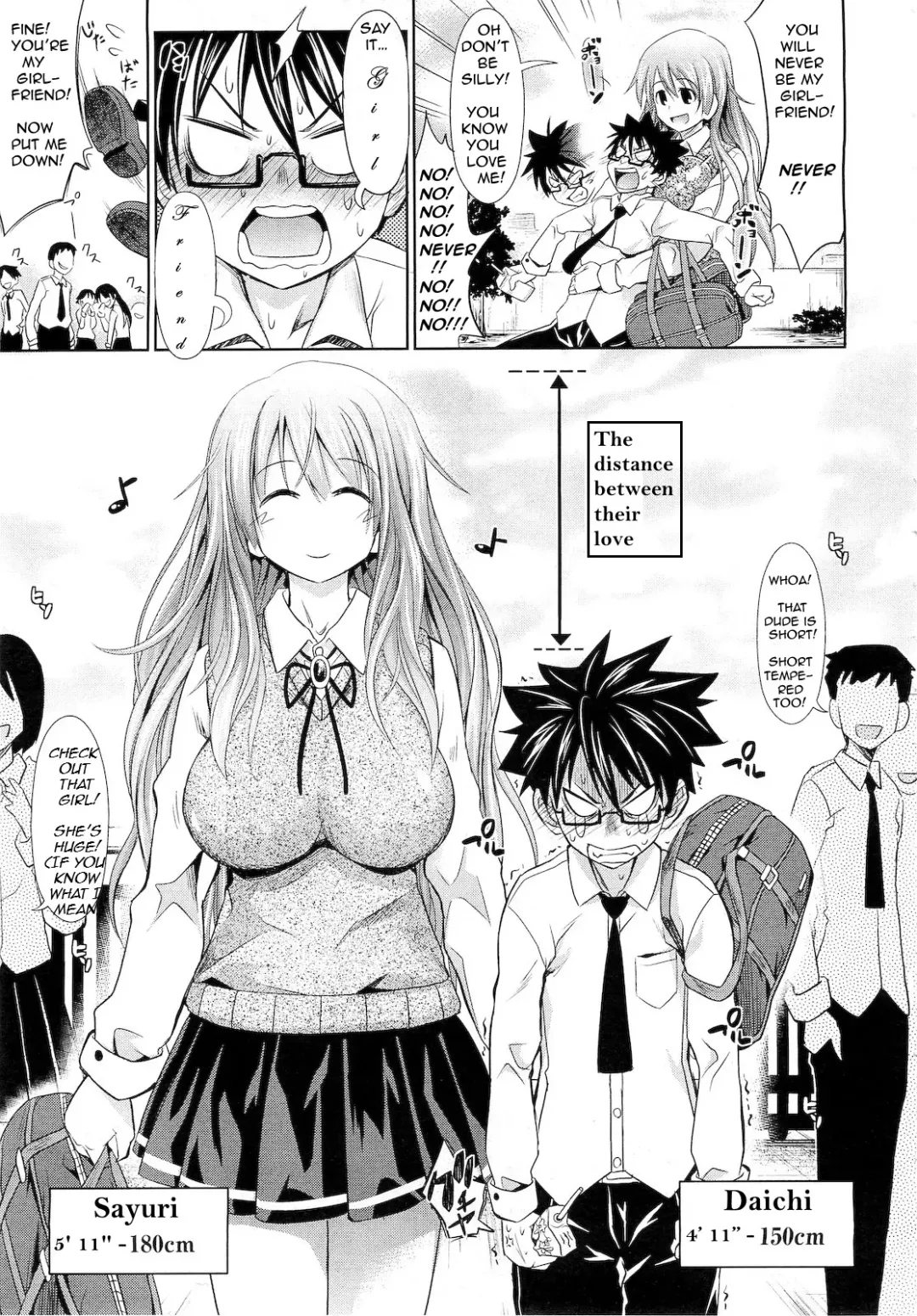[Makinosaka Shinichi] She's too Big to Love Fhentai - Page 3