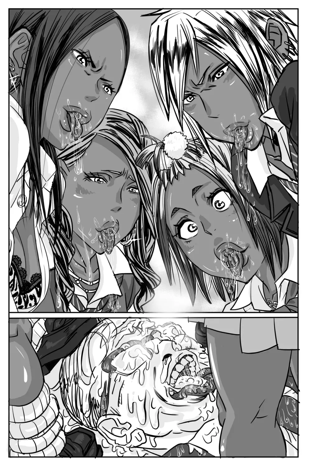 Cho ~Namaiki na Kuro Gal JK to Pakoritai Kimo Oyaji-tachi Fhentai - Page 97