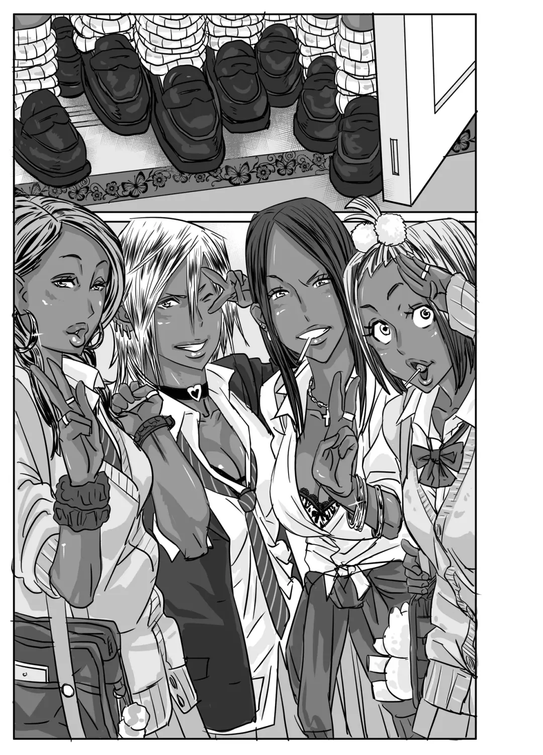 Cho ~Namaiki na Kuro Gal JK to Pakoritai Kimo Oyaji-tachi Fhentai - Page 99