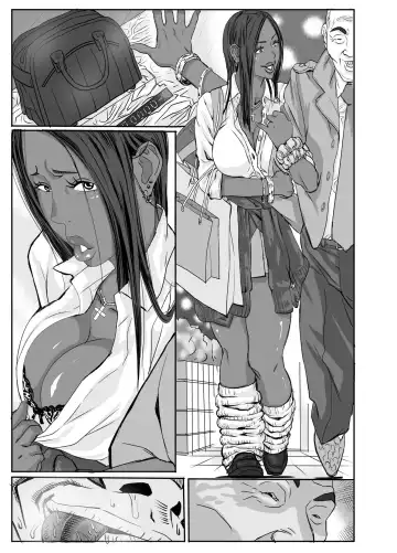 Cho ~Namaiki na Kuro Gal JK to Pakoritai Kimo Oyaji-tachi Fhentai - Page 59