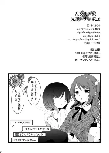 [Mareo] Rankou Otokonoko Kyoudaidon Nama Housou Fhentai - Page 25