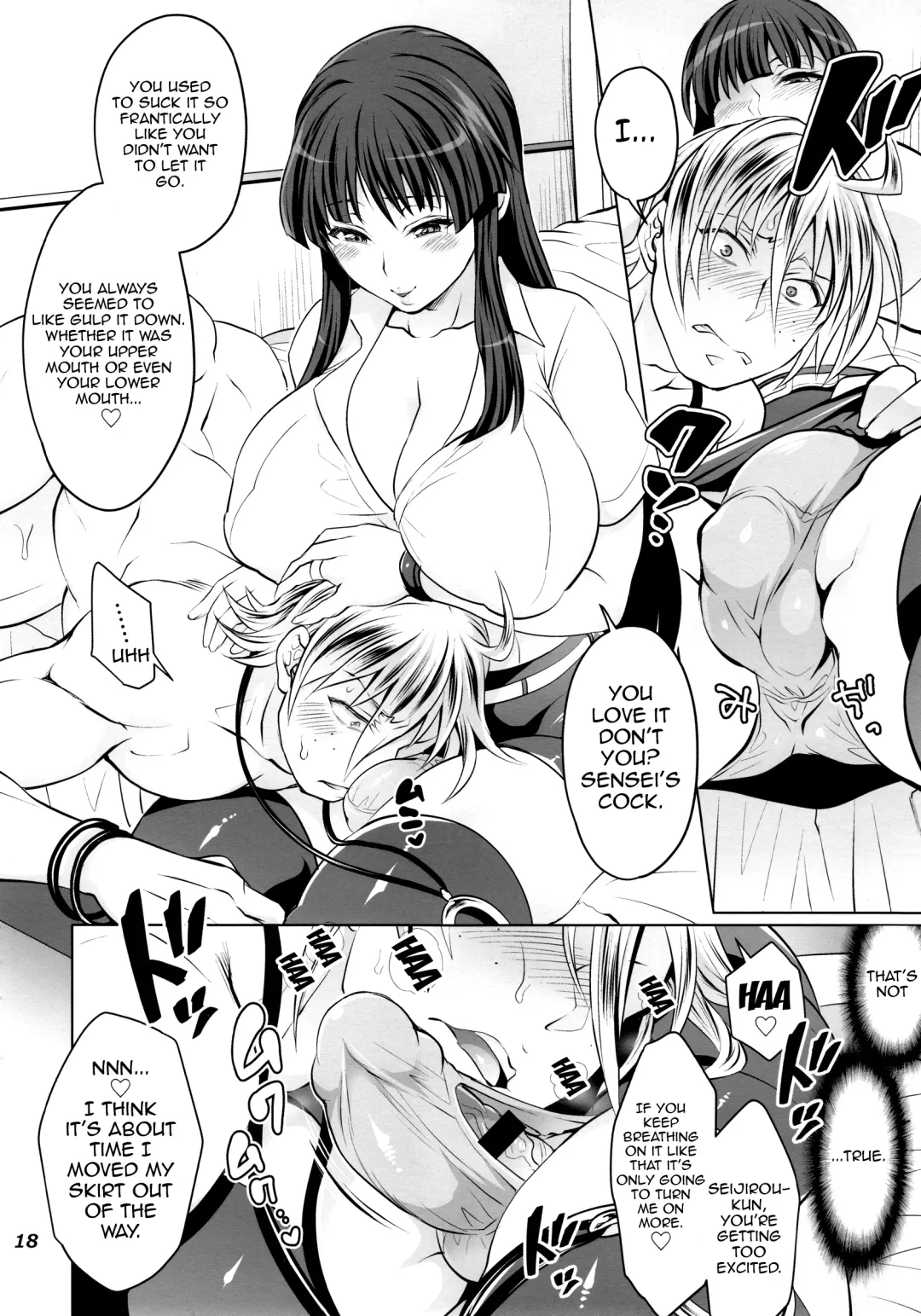 [Tokimachi Eisei] Futanari Yumiko Sensei to Komochi ni natta Ore Fhentai - Page 18