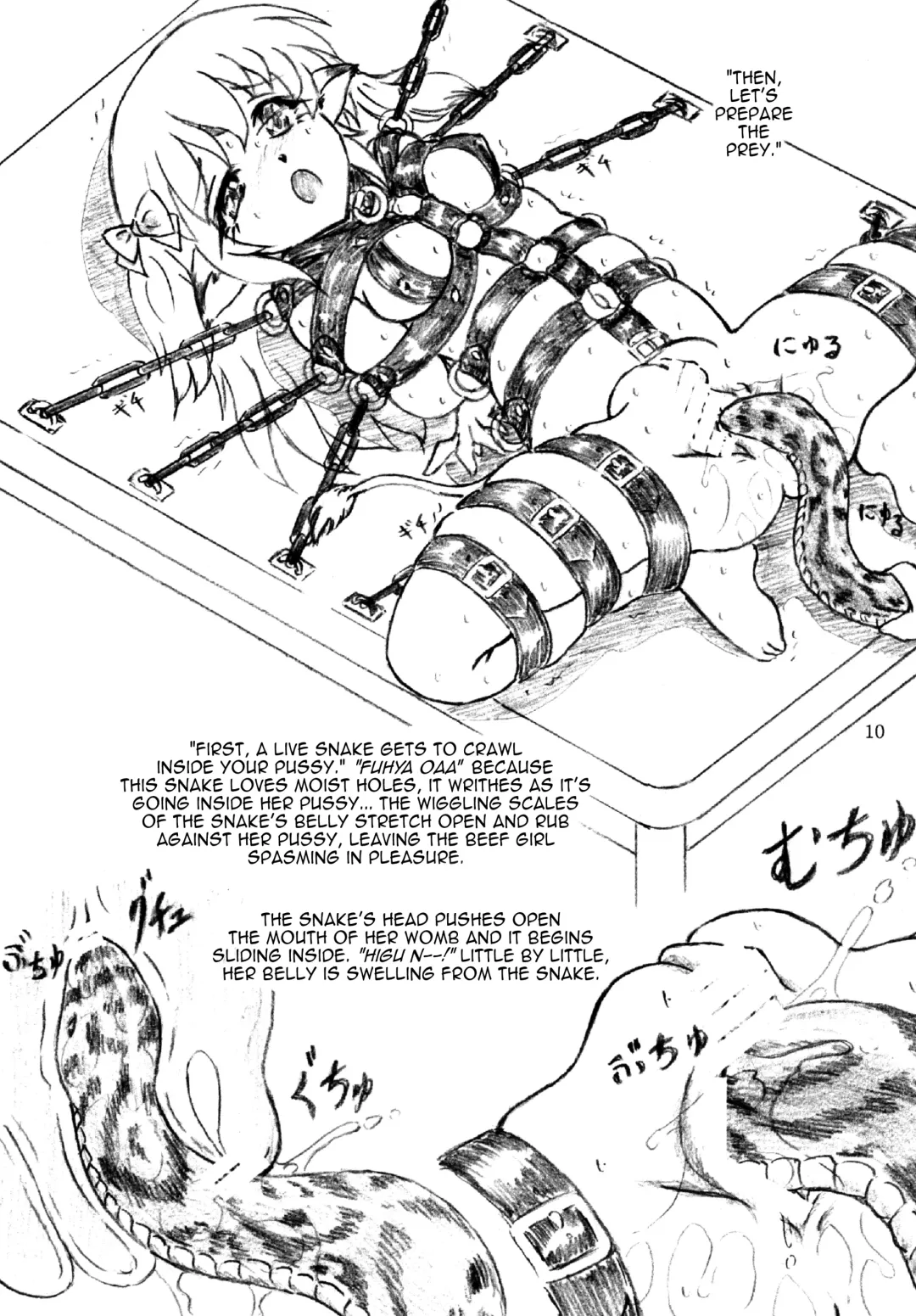 [Sumomo Ex] Gyuuniku Shoujo to Esagakari to Ojou-sama | Beef Girls and the Feed Supervisor and the Young Lady Fhentai - Page 9