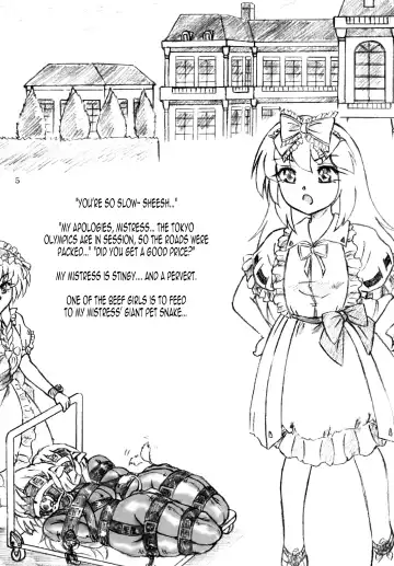 [Sumomo Ex] Gyuuniku Shoujo to Esagakari to Ojou-sama | Beef Girls and the Feed Supervisor and the Young Lady Fhentai - Page 4