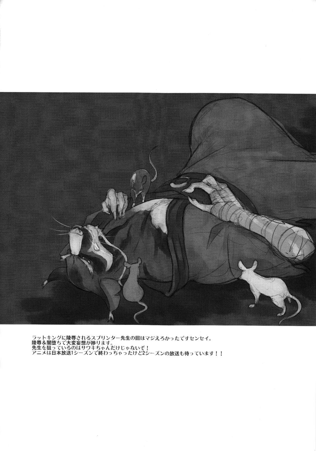 [Kandagawa Gufu - Kreuz] Splinter-sensei Kiki-ippatsu Fhentai - Page 21