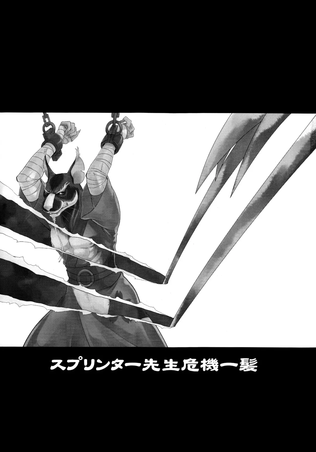 [Kandagawa Gufu - Kreuz] Splinter-sensei Kiki-ippatsu Fhentai - Page 3