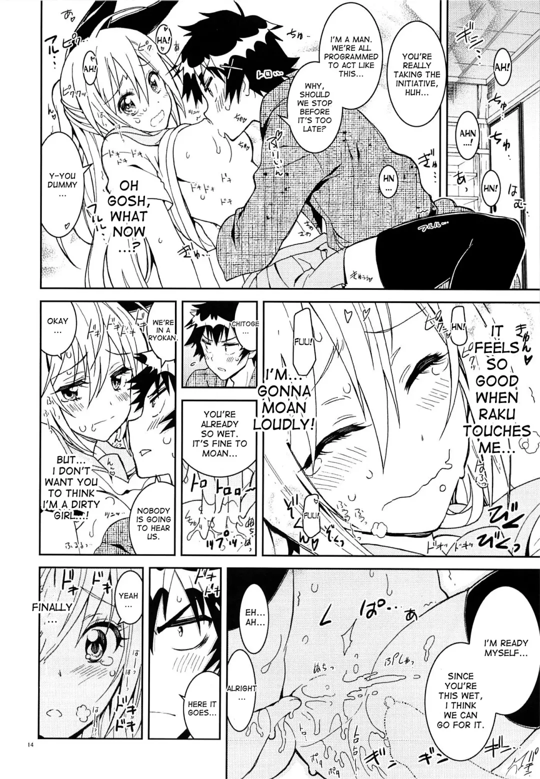 [Kaishaku] Nisenisekoi 6 Fhentai - Page 13