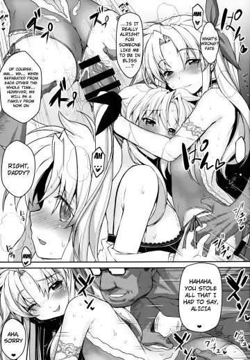 [Himukai Kyousuke] Alicia ☆ Fate Shimai Gifu Kan UNIZON Hside2 Fhentai - Page 24