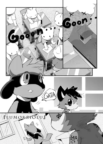 Read [Ofuro] Ofuro - Lumo & Riolu - Fhentai